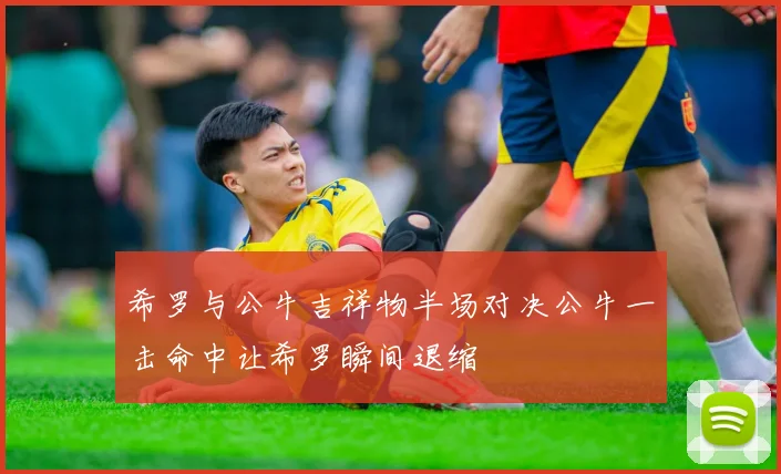 希罗与公牛吉祥物半场对决公牛一击命中让希罗瞬间退缩